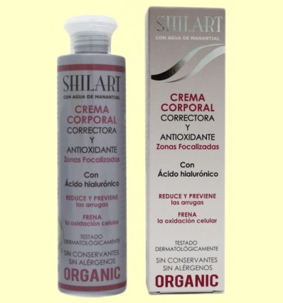 Crema Corporal Correctora Antioxidante - Shilart - 200 ml