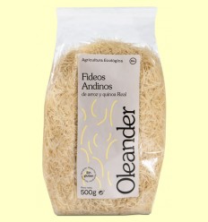 Fideos Andinos de Arroz y Quinoa Real Bio - Oleander - 500 gramos