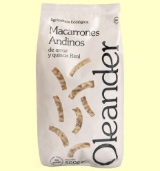 Macarrones Andinos de Arroz y Quinoa Real Bio - Oleander - 500 gramos