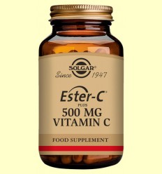 Ester C Plus 500 mg - Vitamina C - Solgar - 250 cápsulas vegetales 
