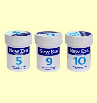 Trio Detox - Sales 5 9 y 10 - New Era - 720 comprimidos