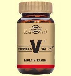 Fórmula VM 75 (Uno al día) - Solgar - 30 comprimidos