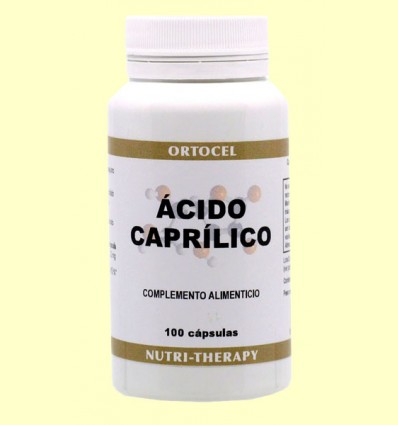 Ácido Caprílico - Ortocel - 100 cápsulas