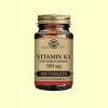 Vitamina K1 (Fitomenadiona) 100 μg - Solgar - 100 comprimidos