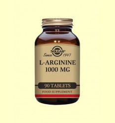 L-Arginina 1000 mg - Solgar - 90 cápsulas 