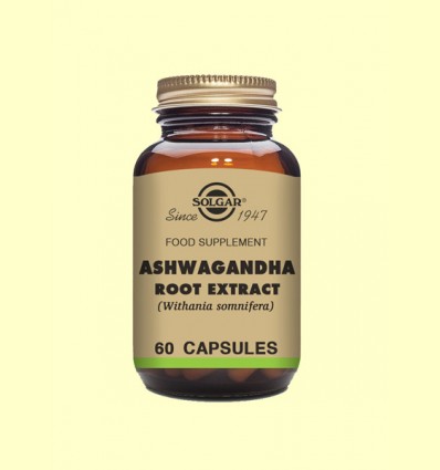 Ashwagandha - Solgar - 60 cápsulas 