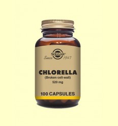 Chlorella 520 mg - Solgar - 100 cápsulas vegetales