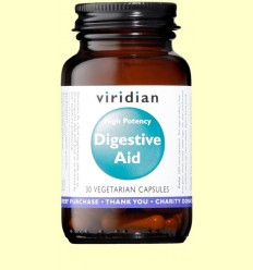 Ayuda Digestiva Alta Potencia - Viridian - 30 cápsulas