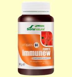 Immunew Forte - Sistema Inmunitario - MGdose Soria Natural - 90 comprimidos