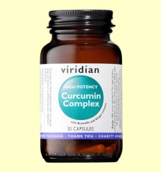Curcumina Complex Alta Potencia - Viridian - 30 cápsulas