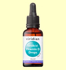 Viridikid Vitamina D3 Vegana Gotas - Viridian - 30 ml