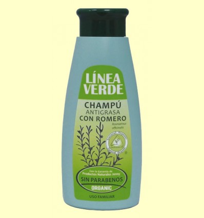 Champú Antigrasa - Línea Verde - 400 ml
