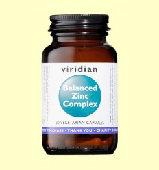 Balanced Zinc Complex - Viridian - 30 Cápsulas