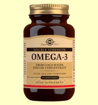 Omega 3 de Alta Concentración - Solgar - 30 cápsulas blandas