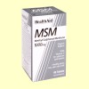 MSM 1000 mg - Rico en Azufre con Vitamina C - Health Aid - 90 comprimidos