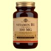 Vitamina B1 Tiamina 100mg - Solgar - 100 cápsulas vegetales