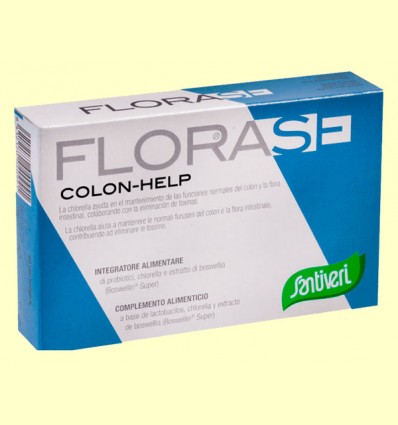 Florase Colon Help - Santiveri - 40 cápsulas