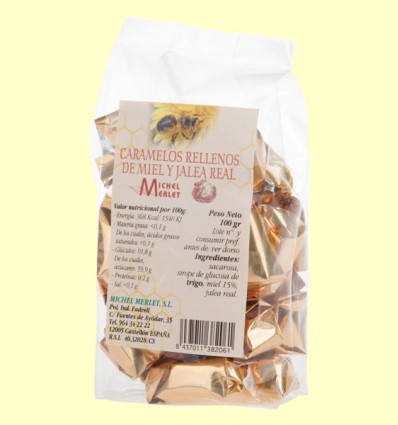 Caramelos Rellenos de Miel y Jalea Real - Michel Merlet - 100 gramos