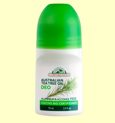 Desodorante Roll-on Árbol del Té Bio - Corpore Sano - 75 ml