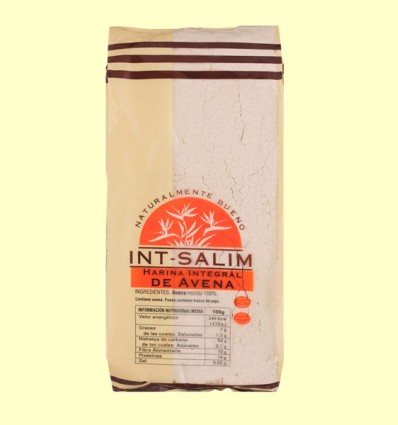 Harina integral de avena - Int-Salim - 500 g