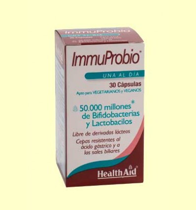 Immuprobio (50000 millones) - Health Aid - 30 cápsulas vegetales