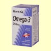 Omega-3 750 mg - Health Aid - 60 cápsulas