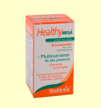 Healthy Mega - Multinutriente - Health Aid - 60 comprimidos