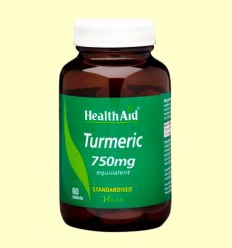 Turmeric - Cúrcuma - Health Aid - 60 comprimidos