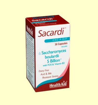 Sacardi - Health Aid - 30 cápsulas