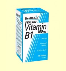 Vitamina B1 - Tiamina 100 mg - Health Aid - 90 comprimidos