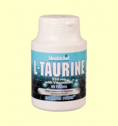 L-Taurina 550 mg con Vitamina B6 - Health Aid - 60 comprimidos