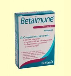 Betaimune - Antioxidante Avanzado - Health Aid - 30 cápsulas