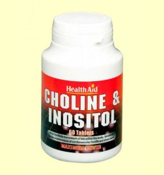 Colina 250 mg / Inositol 250 mg - Health Aid - 60 comprimidos
