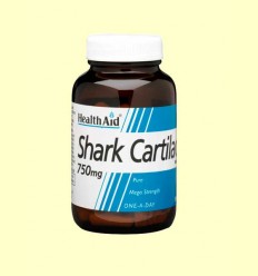 Cartílago de tiburón 750 mg - Health Aid - 50 cápsulas