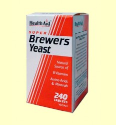 Levadura de Cerveza 300 mg - Health Aid - 240 comprimidos