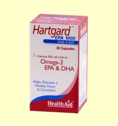 Hartgard EPA 1000 - Health Aid - 30 cápsulas