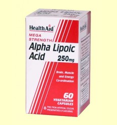 Ácido Alfa Lipoico 250 mg - Health aid - 60 cápsulas
