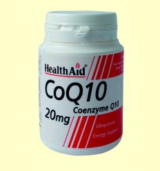 CoQ-10 20 mg - Coenzima Q-10 - Health Aid - 30 comprimidos
