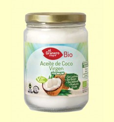 Aceite de Coco Virgen Bio - El Granero - 500 ml