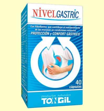 Nivelgastric (Stomacalm) - Para las mucosas digestivas - Tongil - 40 cápsulas