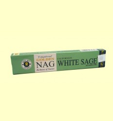 Incienso Nag White Sage - Vijayshree - 15 g