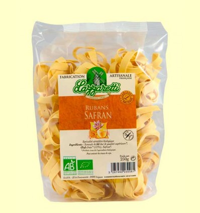 Tallarines de Azafrán Bio - Lazzaretti - 250 gramos