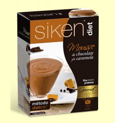 Mousse de chocolate y caramelo - Siken Diet - 7 sobres