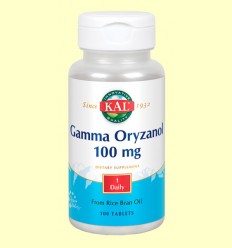 Gamma Oryzanol 100 mg - Laboratorios Kal - 100 comprimidos