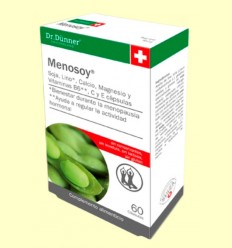 Menosoy - Soja, Lino, Isoflavonas - Dr. Dünner - 60 cápsulas