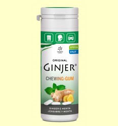 Chicles Ginjer Jengibre y Menta - Lemon Pharma - 30 gramos