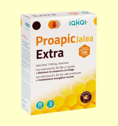 Proapic Jalea Extra - Sakai - 20 viales