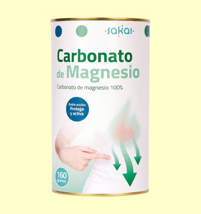 Carbonato de Magnesio - Sakai - 160 gramos