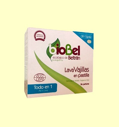 Pastillas Lavavajillas Eco - Biobel - 30 unidades