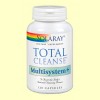 Total Cleanse Multisystem - Solaray - 120 cápsulas